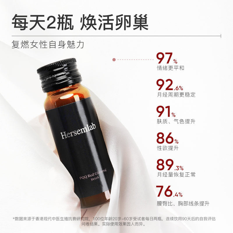 禾芯之研 - PQQ紅參飲品 30ml/10盒